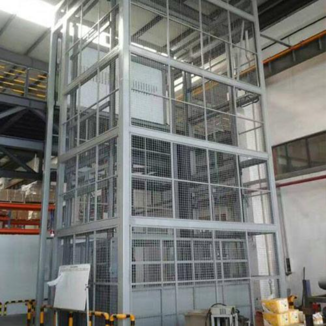 托里导轨式升降平台货梯